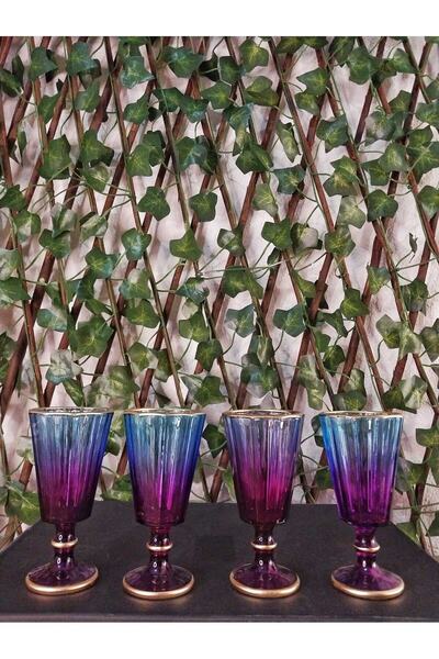 Lavin 6-Piece Flute Colored Glass