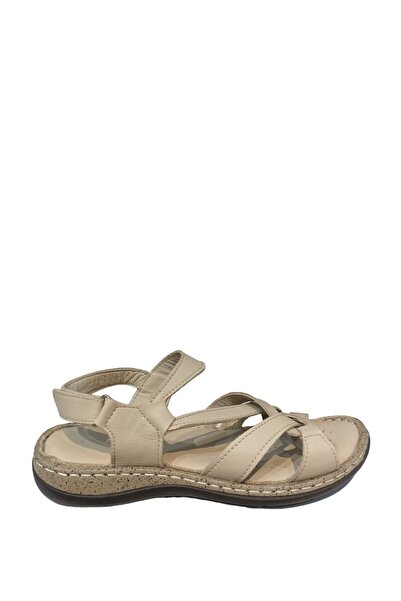 Castle Black Γυναικεία Δερμάτινα Σανδάλια 22337