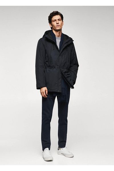 MANGO Man Gesteppter, wasserdichter Parka