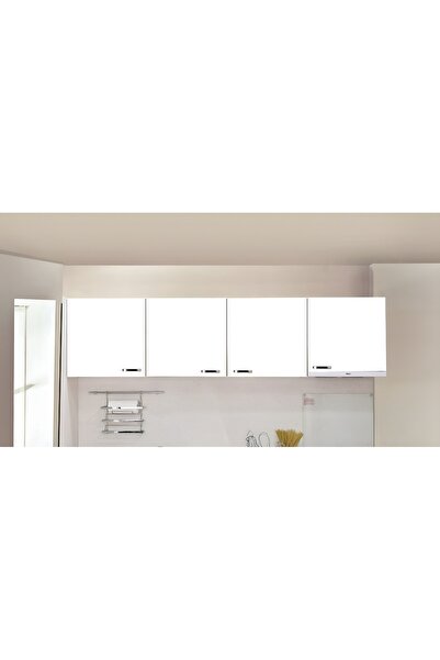 Kenyap Rainbow Mutfak Beyaz 240 cm Mutfak Üst Dolap