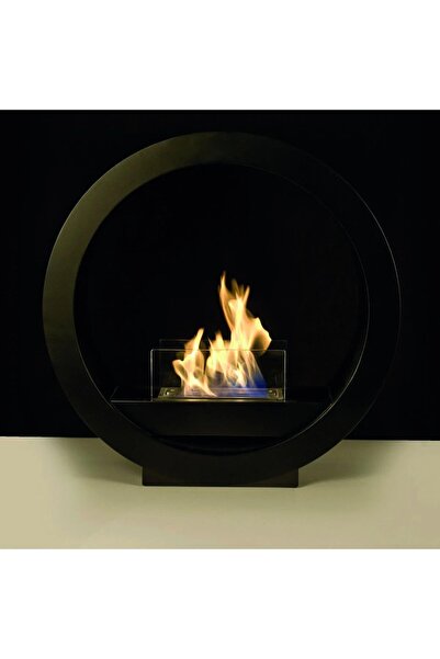 Starfire SİYAH ROUND DESİGN TAŞINABİLİR ETHANOLLÜ ŞÖMİNE