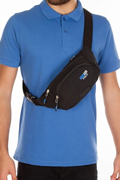 CERFF LEATHER CLUP Unisex Siyah Impertex Kumaş Su Geçirmez Özellikli Bel Ve O...