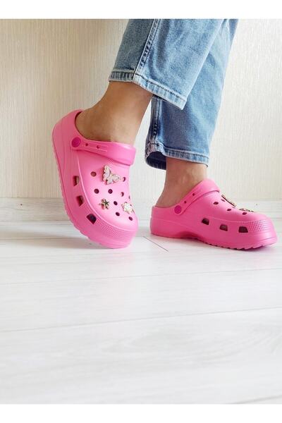 Sonimix Γυναικείες παντόφλες με ψηλό τακούνι Hospital Cook Nurse Doctor με πέτρα πεταλούδας