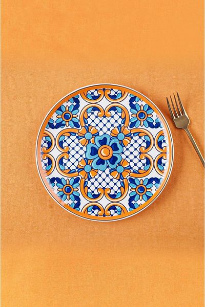 ACAR Stella Porcelain Cake Plate - 19 cm