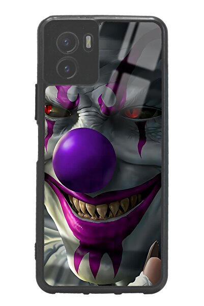 Spoyi Vivo Y15S Joker Design Glossy Phone Case