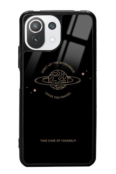 Spoyi Xiaomi Mi 11 Lite Retrograde Tasarımlı Glossy Telefon Kılıfı