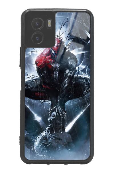Spoyi غلاف هاتف Vivo Y15s بتصميم سبايدرمان لامع