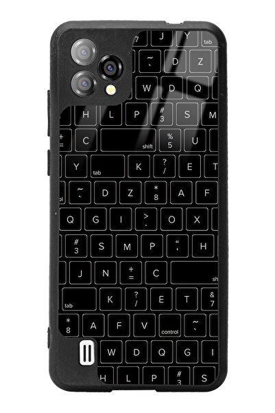 Spoyi Reeder P13 Blue Plus 2022 Glossy Phone Case with Keyboard Design