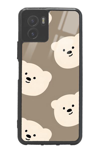 Spoyi Vivo Y15s Sweet Face Tasarımlı Glossy Telefon Kılıfı