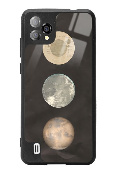 Spoyi Reeder P13 Blue Plus 2022 Night Moon Design Glossy Phone Case