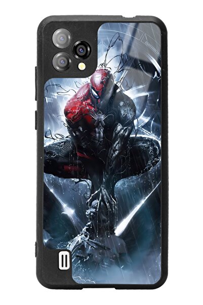 Spoyi Reeder P13 Blue Plus 2022 Spiderman Design Glossy Phone Case