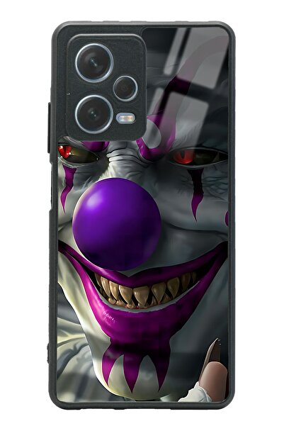 Spoyi Xiaomi Redmi Note 12 Pro 5g Joker Tasarımlı Glossy Telefon Kılıfı