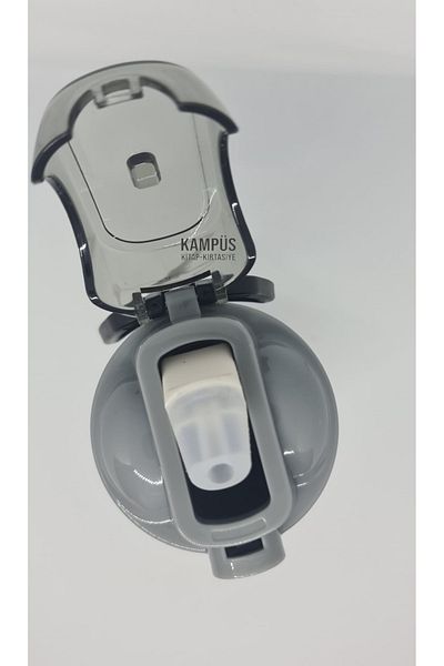 Gıpta Cool-J 650ML قارورة تريتان سوداء K7570 مع قش وقفل