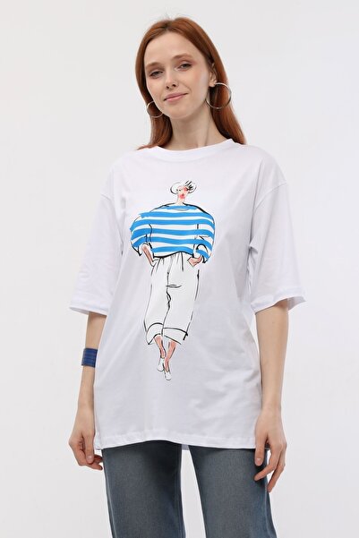 Benedetto Γυναικείο μπλουζάκι με στάμπα