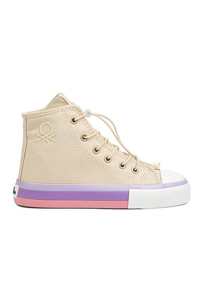 Benetton ®| BN-90193 - Beige - Kids Sneakers