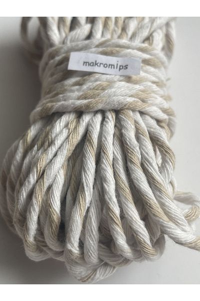 Makromİps COPIE MACROME (10 metri) UNUL SPIN HOBIE PACHET ORNAMENT ORNAMENTĂ COPIE TRICOTĂ