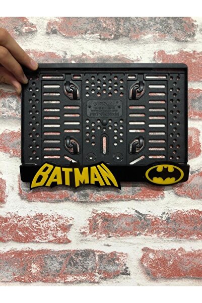 3ALAZERPLEKSİ Batman Motor Plakalık Uyumlu