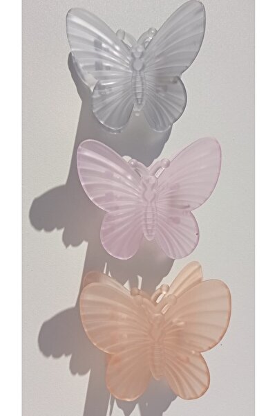 İLKYAZ Accessory Frosted Butterfly Latch Buckle Set of 3