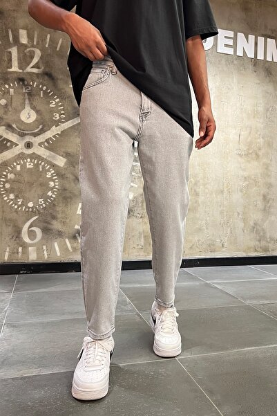 Denim Republic Gri Erkek Boyfriend Pantolon Jean