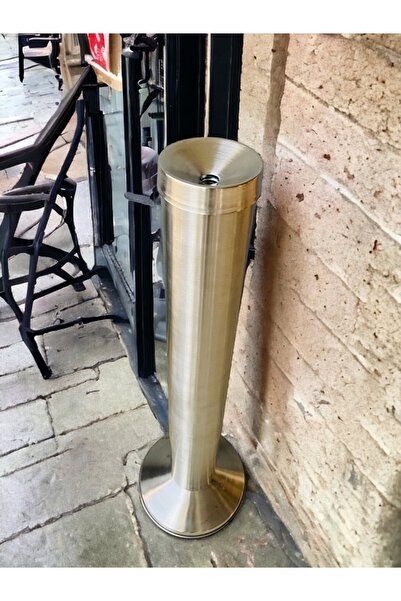 RENK YAPI RÜYASI FOR OFFICE ENTRANCE, ASHTRAY TUBE TYPE ASHTRAY, STAINLESS STEEL SIMPLE ELEGANT DESIGN SUITABLE FOR OPEN AREAS