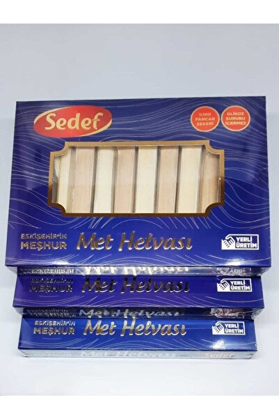 Sedef Eskişehir In Meşhur Met Helvası 180 gr 3 Adet