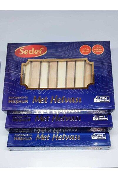 Sedef Eskişehir In Meşhur Met Helvası 180 gr 3 Adet