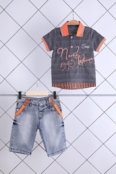 Babyhola Komplet majica i pantalona za dečake, 2 dela, 1421