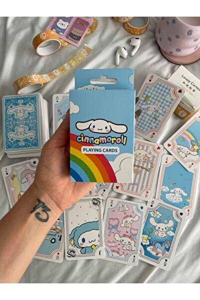 Planet Butik Cinnamoroll İskambil Poker Kartı