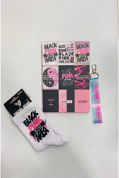GC GÖKHAN CLUB ΣΥΝΔΥΑΣΜΟΣ ΚΑΛΤΣΩΝ ΜΠΡΕΛΟΥ ΣΗΜΕΙΩΣΗΣ BLACKPINK