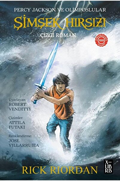 XLibris Percy Jackson Ve Olimposlular Şimşek Hırsızı-Çizgi Roman