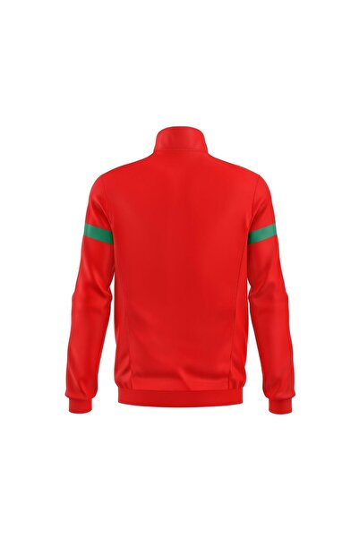 JOXLY Tam Fermuarlı Kırmızı Erkek Eşofman Üstü