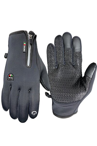 Tex Lois 7 Black Glove with Touch Feature