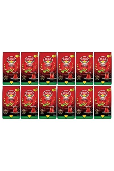 Doğuş Karadeniz Tiryaki Çayi 1000 gr X 12 Adet = 12 Kg