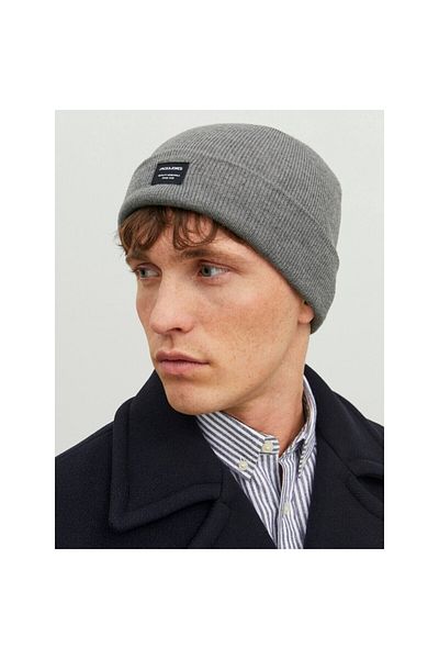 Jack & Jones Jack&Jones Gray-Melange Men's Beret12092815