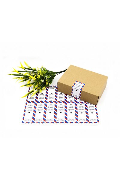 reprodesign This Package Is Specially Made For You Printed Adhesive Sticker 10 X 4 Cm 14 Pieces