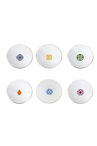 Porland Morocco 6-Piece Pit Food Plate