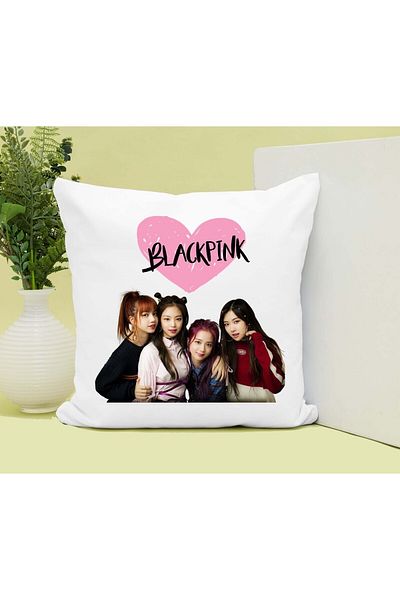 Hediyefoni Blackpink Printed Pillow - Gift Set