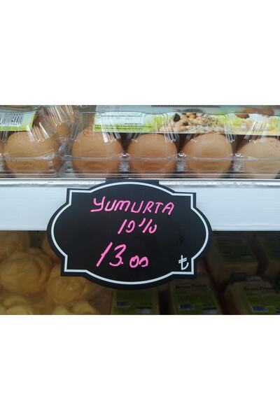 CYS ETİKET Cys-1646-u Pvc Yazıp Silinebilir Cam,sütlük,ahşap, Metal Raf Fiyat...