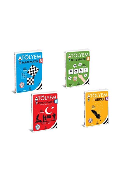 Arı Yayıncılık 8. Sınıf Atölyem Seti 4 Kitap