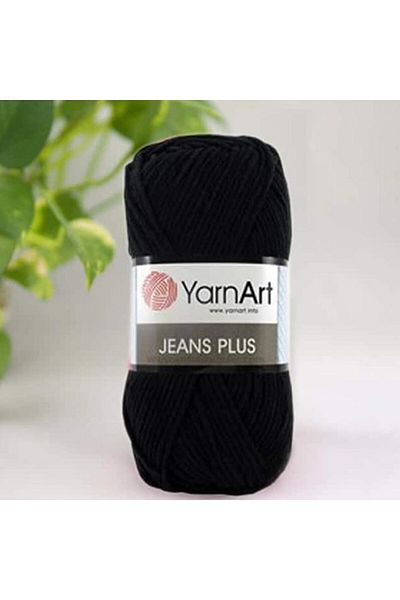 Yarnart Τζιν Plus 53 Μαύρο
