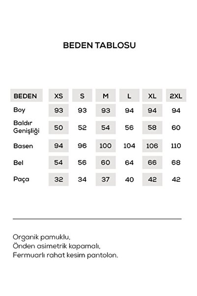 EBU Prive Γυναικείο Ασύμμετρο Παντελόνι από Βιολογικό Βαμβάκι Μαύρο