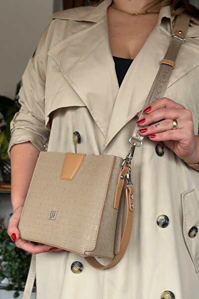 Just Polo Medium Size Classic Sports Model 2 Straps Women's Shoulder Bag 4059...