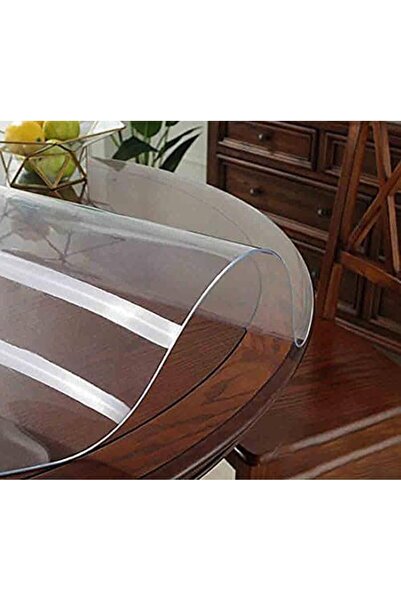 CLK Home 1.5 مللي متر سمك 80x140 مفرش طاولة شفاف بولي كلوريد الفينيل شفاف مثل واقي طاولة القهوة الزجاجي