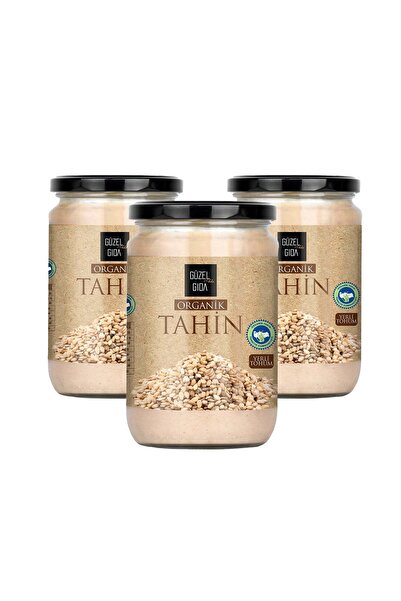 Güzel Ada Gıda Organik Tahin 3x600 gr