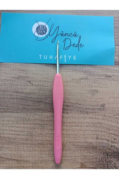ORFE Knitting Wool Knitting Crochet with Silicone Handle Size 2.5 (2.5mm)