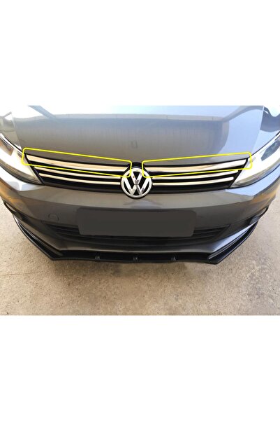 Titiz Krom Aksesuar Volkswagen Jetta 2011-2013 Krom Ön Panjur 2015 Görünümlü ...
