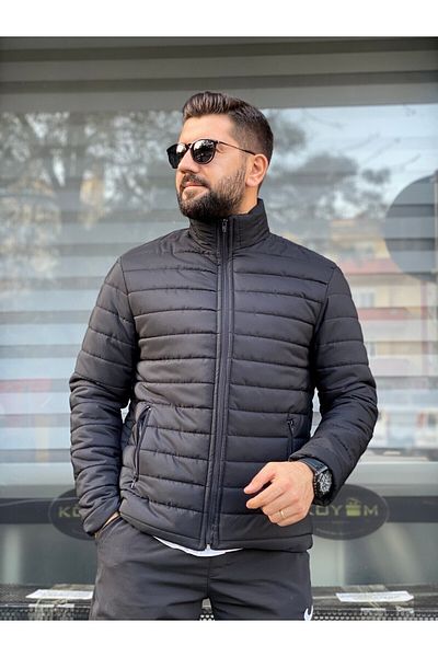 UMT STORE Osten Jack Puffer Jacket Men's Black