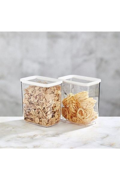 VİP AHMET Rectangular Storage Container 2200ml 8 Pieces