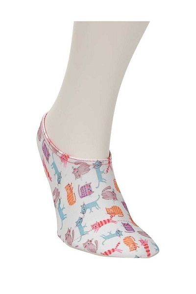 Freshout Papuci pentru fete CATS Ecru 100461105