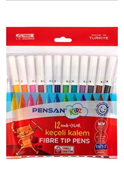 Pensan Kidz 12'li Keçeli Kalem